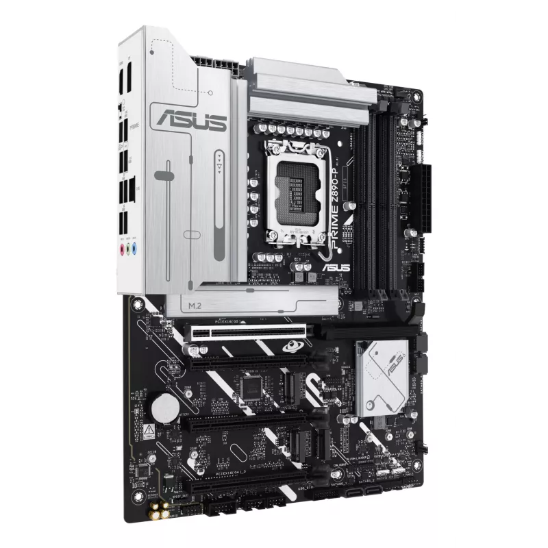 Emaplaat ASUS PRIME Z890-P — Intel Z890, LGA 1851, ATX, DDR5, 4x DIMM, 192GB, 4x M.2, 2,5Gb LAN, HDMI 2.1, 1x USB-C