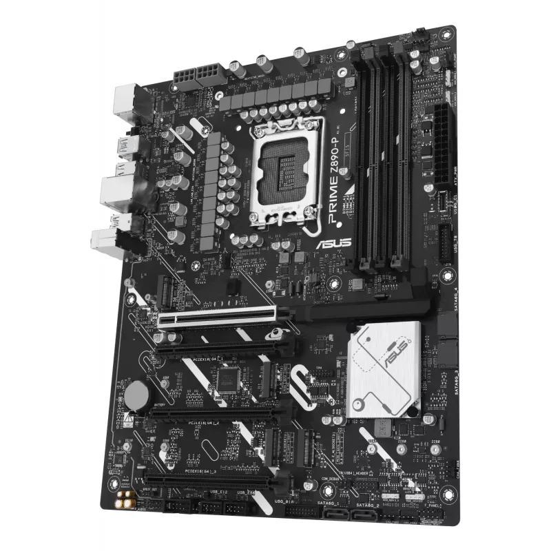 Emaplaat ASUS PRIME Z890-P — Intel Z890, LGA 1851, ATX, DDR5, 4x DIMM, 192GB, 4x M.2, 2,5Gb LAN, HDMI 2.1, 1x USB-C