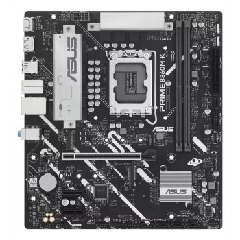 Emaplaat ASUS PRIME B860M-K — Intel B860, LGA 1851, micro ATX, DDR5, 2x M.2, 2 DIMM, 2.5Gb LAN