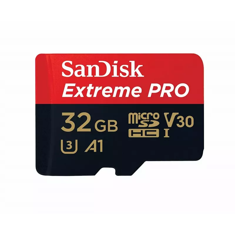 SanDisk Extreme Pro 32GB MicroSDHC UHS-I Class 10 Memory Card SDSQXCG-032G-GN6MA