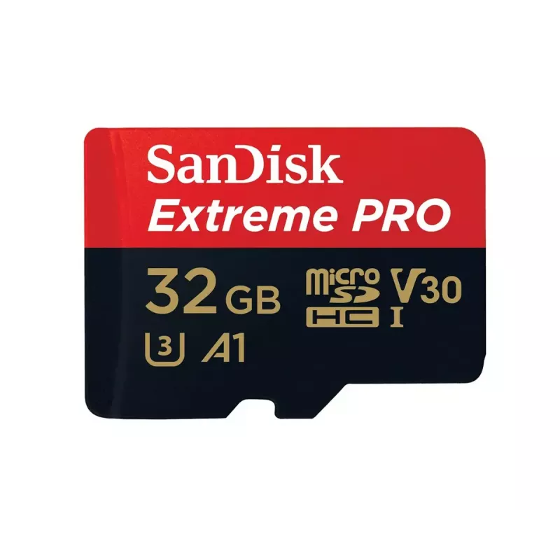 SanDisk Extreme Pro 32GB MicroSDHC UHS-I Class 10 Memory Card SDSQXCG-032G-GN6MA