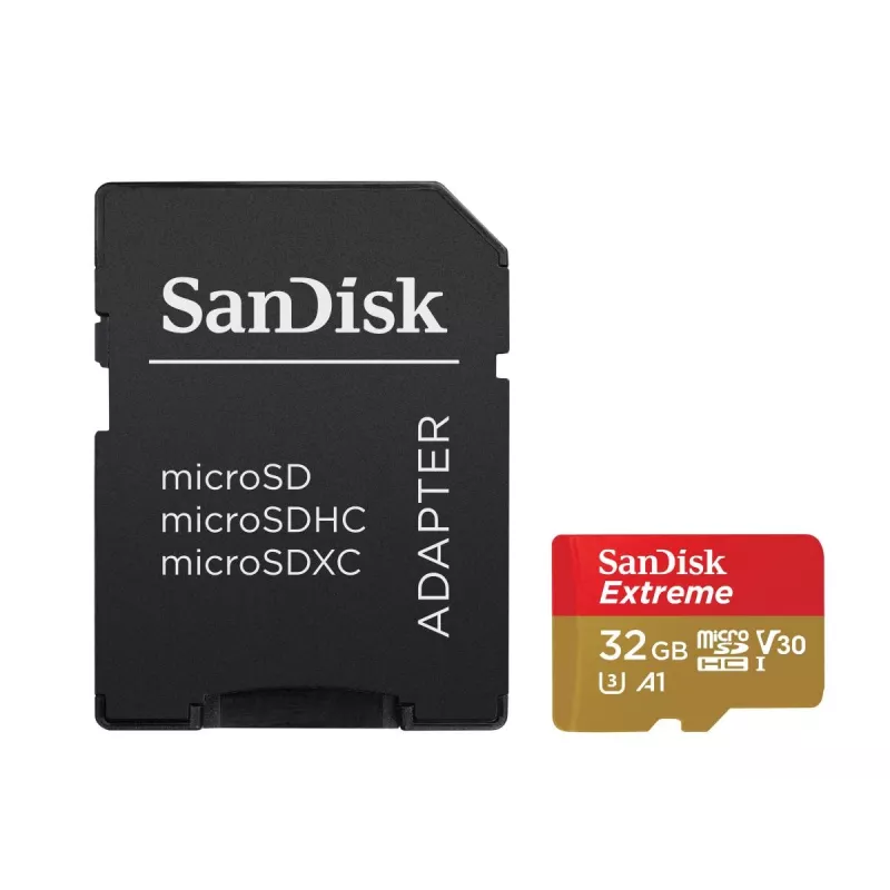 Välkmälu SanDisk 32 GB MicroSDHC UHS-I Class 10 SDSQXAF-032G-GN6MA