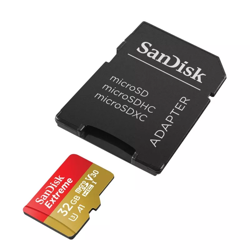 Välkmälu SanDisk 32 GB MicroSDHC UHS-I Class 10 SDSQXAF-032G-GN6MA