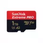 MicroSDXC mälukaart SANDISK Extreme PRO 1TB UHS-I, Lugemine 200 MB/s, Kirjutamine 140 MB/s, A2, U3, V30, Klass 10
