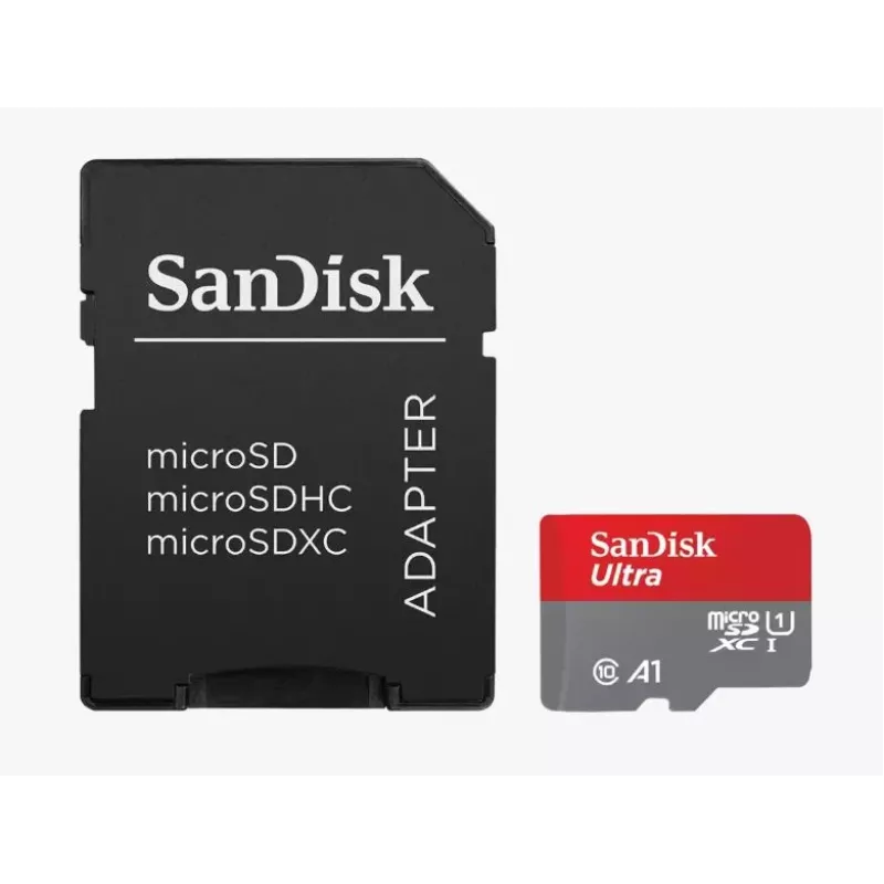 Välkmälu SanDisk 64GB MicroSDXC UHS-I Class 10 SDSQUAB-064G-GN6MA
