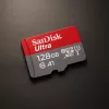 MicroSDXC-kaart SanDisk 128 GB UHS-I Class 10 SDSQUAB-128G-GN6MA