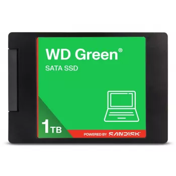 WESTERN DIGITAL SSD - WD roheline -1TB - SATA 6Gb/s - 2.5in/7mm cased