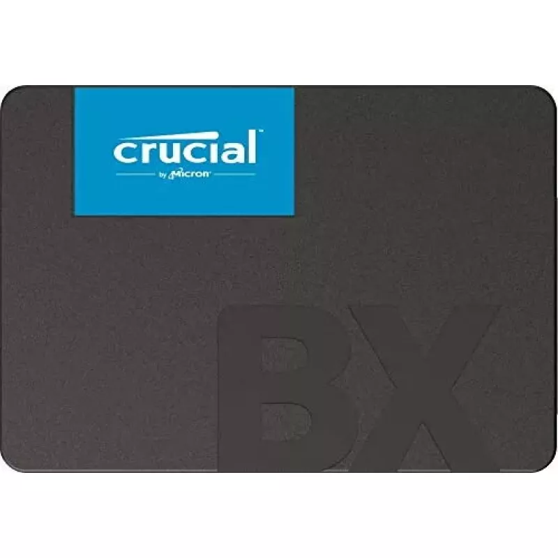 CRUCIAL BX500 240GB SSD, 2.5” 7mm, SATA 6 Gb/s, lugemine/kirjutamine: 540 / 500 MB/s