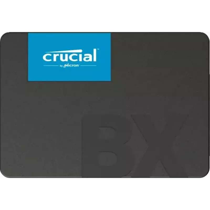 CRUCIAL BX500 240GB SSD, 2.5” 7mm, SATA 6 Gb/s, lugemine/kirjutamine: 540 / 500 MB/s