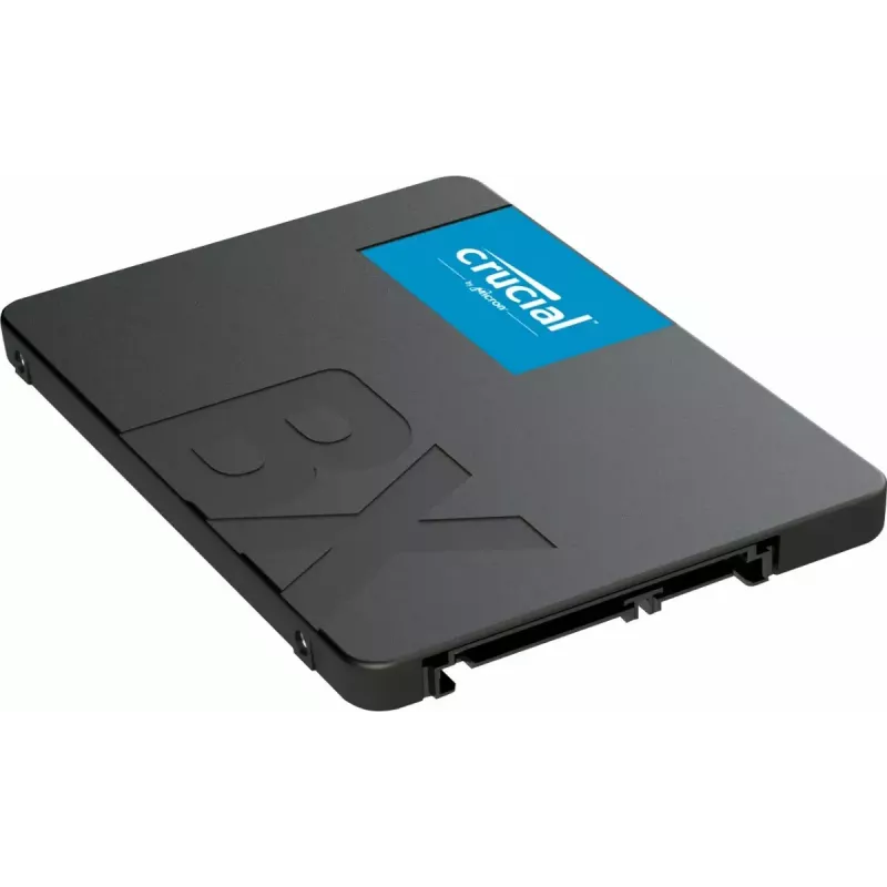 CRUCIAL BX500 240GB SSD, 2.5” 7mm, SATA 6 Gb/s, lugemine/kirjutamine: 540 / 500 MB/s