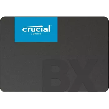 CRUCIAL BX500 240GB SSD, 2.5” 7mm, SATA 6 Gb/s, lugemine/kirjutamine: 540 / 500 MB/s