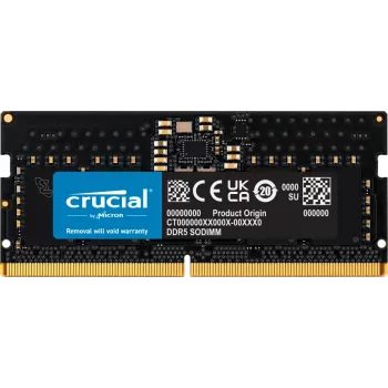 MICRON / CRUCIAL mälu 8 GB DDR5-4800 SODIMM (CT8G48C40S5)