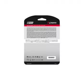 Kingston 240 GB A400 SATA 3 2,5-tolline sisemine SSD SA400S37/240G