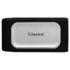 Kingston Technology 2000G PORTABLE SSD XS2000, 2 TB, USB Type-C, 3.2 Gen 2 (3.1 Gen 2), 2000 MB/s, must, hõbedane