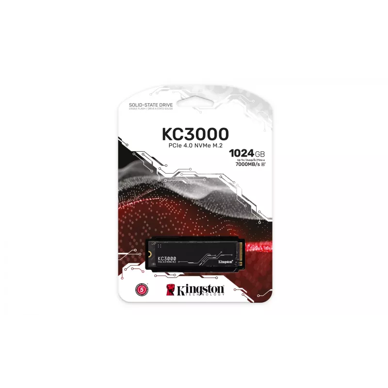 SSD-ketas Kingston Technology 1024G M.2 NVMe KC3000