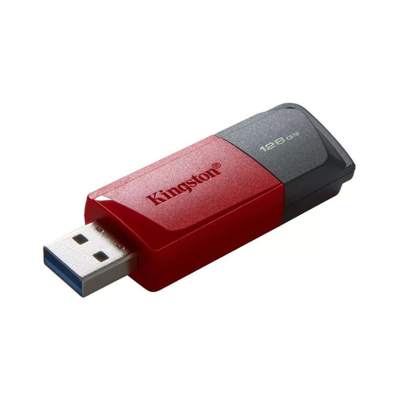 Kingston Technology DataTraveler 128GB USB3.2 Gen1 Exodia M (must + punane)