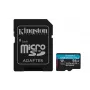 Kingston Technology 64GB microSDXC Canvas Go Plus Gen4 200MB/s A2 U3 V30 kaart + adapter