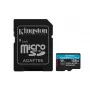 Kingston Technology 128GB microSDXC Canvas Go Plus Gen4 200MB/s A2 U3 V30 kaart + adapter