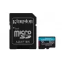 Kingston Technology 512GB microSDXC Canvas Go Plus Gen4 200MB/s A2 U3 V30 kaart + adapter