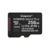 MicroSDXC mälukaart KINGSTON 256GB UHS‑I Canvas Select Plus Gen3, Class 10, 150 MB/s, A1, V10