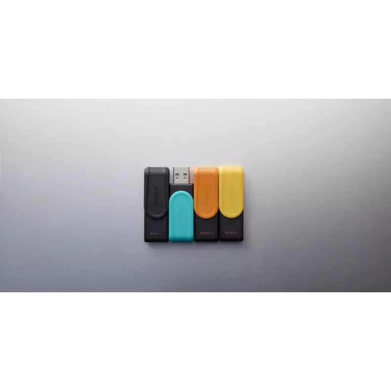 Kingston Technology DataTraveler 64GB kaasaskantav USB 3.2 Gen 1 Exodia S (must/must)
