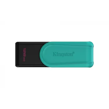 Kingston Technology DataTraveler 128GB Portable USB 3.2 Gen 1 Exodia S (Must/Türkiissinine)