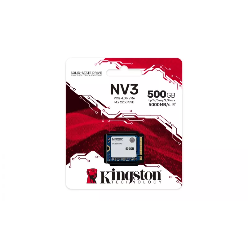 SSD-ketas Kingston Technology 500G M.2 2230 NVMe SNV3SM3/500G