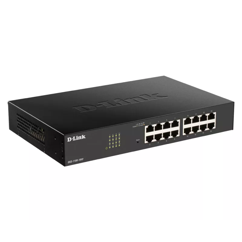 D-Link DGS-1100-24PV2 Hallatav L2 Gigabit Ethernet (10/100/1000) Power over Ethernet (PoE) Must