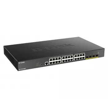D-Link 24-port Gigabit PoE Smart Managed Switch 4x 10G SFP+, 370W