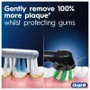 Oral-B Pro 1 Cross Action täiskasvanute pöörlev-võnkuv hambahari, must