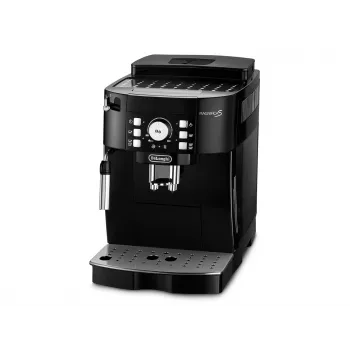 Espresso masin DeLonghi ECAM 21.117 B Magnifica S — täisautomaatne, 1,8 L veepaak, 250 g oanõu, 15 baari, 2 tila