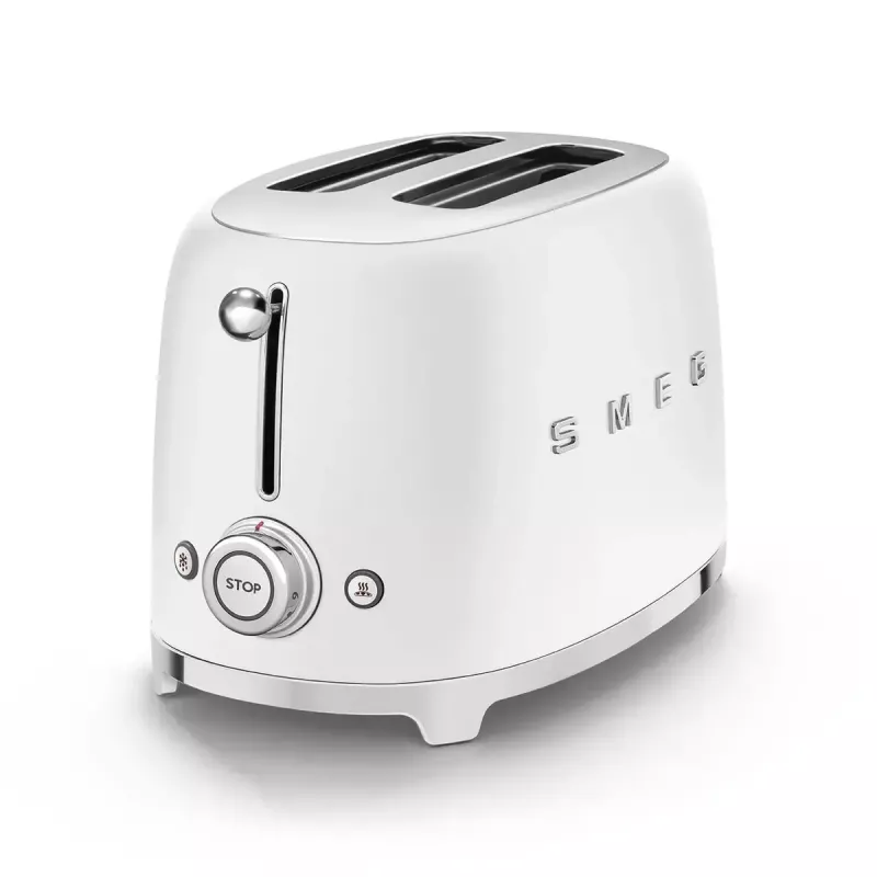 Röster Smeg 50's Style TSF01WHMEU 2 viilu Valge