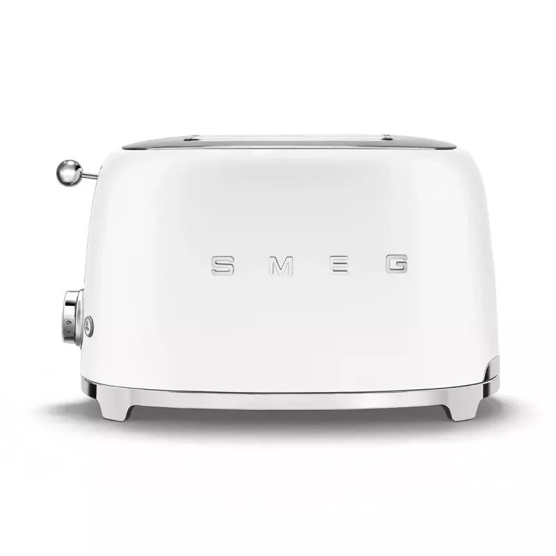 Röster Smeg 50's Style TSF01WHMEU 2 viilu Valge