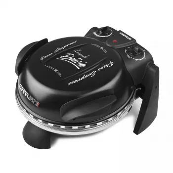 Pitsavalmistaja G3FERRARI Delizia — lauapealne pitsaahi, 1200 W, kivist küpsetuspind, max 400 °C, 31 cm pitsa, taimer
