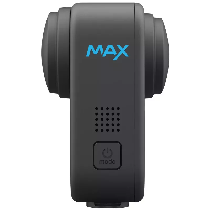 Action Camera GoPro MAX 360 (2025) — 360° jäädvustus, 6K Ultra HD, sisseehitatud ekraan, Wi‑Fi, GPS, must