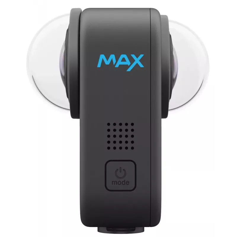 Action Camera GoPro MAX 360 (2025) — 360° jäädvustus, 6K Ultra HD, sisseehitatud ekraan, Wi‑Fi, GPS, must