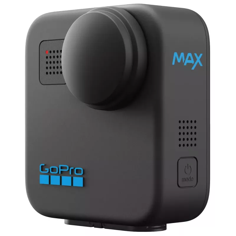 Action Camera GoPro MAX 360 (2025) — 360° jäädvustus, 6K Ultra HD, sisseehitatud ekraan, Wi‑Fi, GPS, must