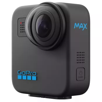 Action Camera GoPro MAX 360 (2025) — 360° jäädvustus, 6K Ultra HD, sisseehitatud ekraan, Wi‑Fi, GPS, must
