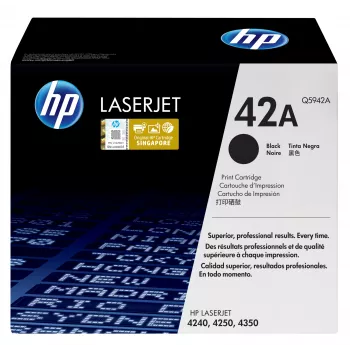 HP 42A musta originaal LaserJet toonerikassett