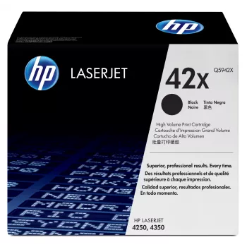 HP 42X suure tootlikkusega must originaal LaserJet toonerikassett 1 tk