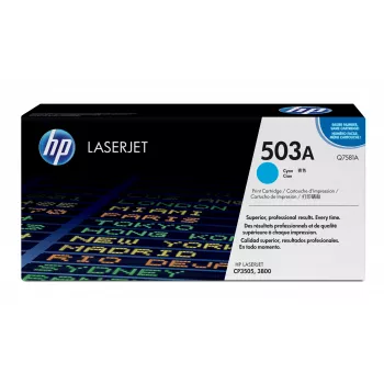 HP 503A Cyan originaalne LaserJet toonerikassett
