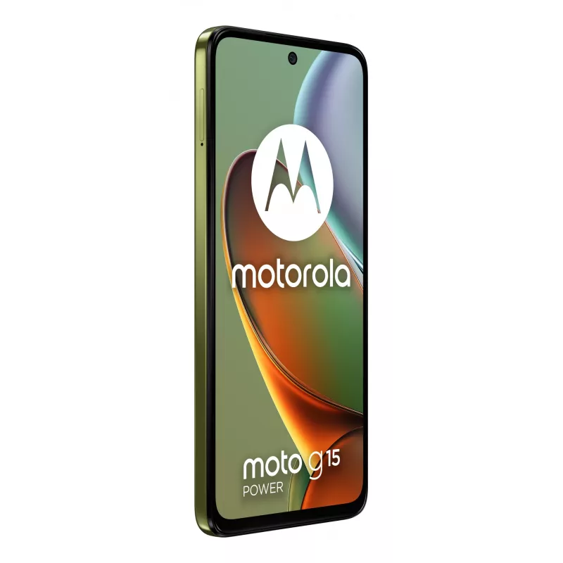 Motorola moto g15 power 17,1 cm (6,72 tolli) kahe SIM-iga Android 15 4G USB-C 8 GB 256 GB 6000 mAh roheline