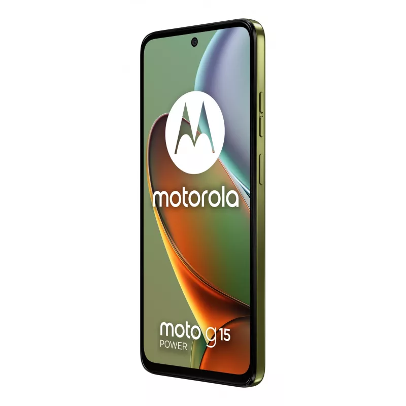 Motorola moto g15 power 17,1 cm (6,72 tolli) kahe SIM-iga Android 15 4G USB-C 8 GB 256 GB 6000 mAh roheline