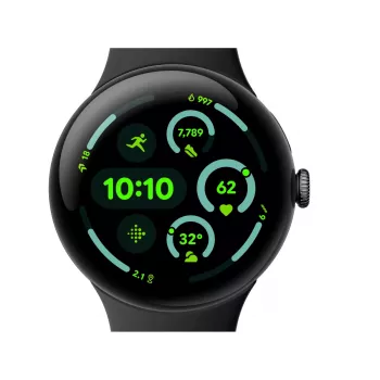 Nutikell Google Pixel Watch 3 AMOLED 45 mm Must