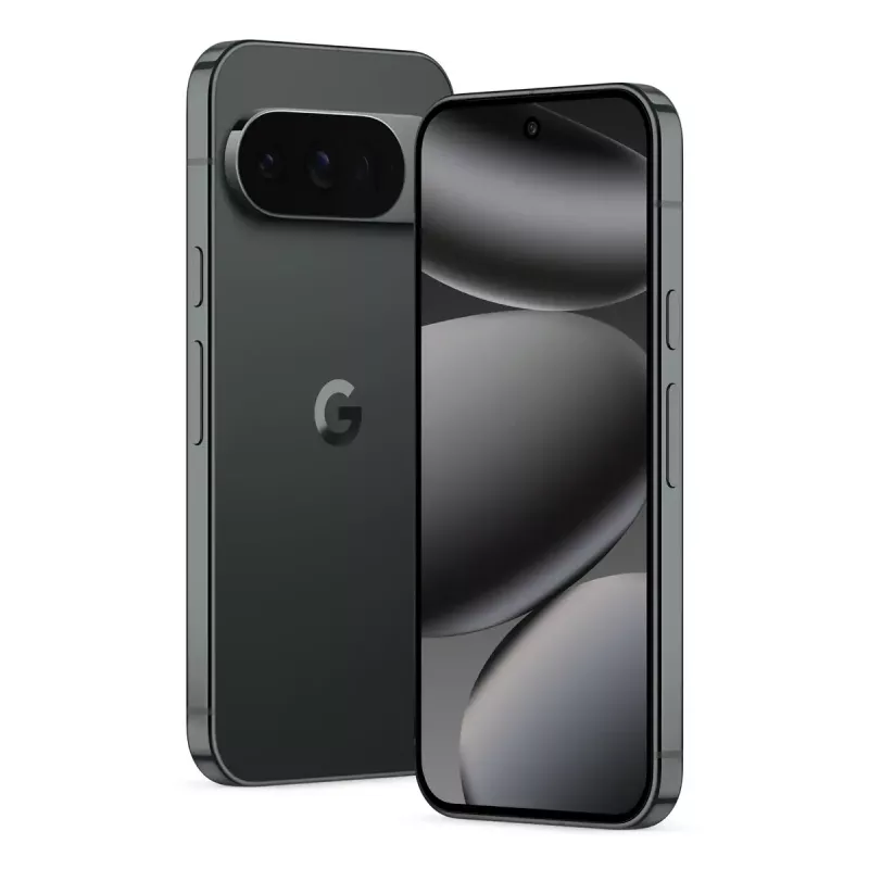 Nutitelefon Google Pixel 10 Pro 6,3 tolli 128 GB, 16 GB RAM, 50 MP + 48 MP + 48 MP kolmekaamera, 4870 mAh, must