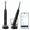 Sonic elektriline hambahari Philips DiamondClean 9000 HX9914/54, 2 käepidet, 5 režiimi, must, Bluetooth, 1 laadija