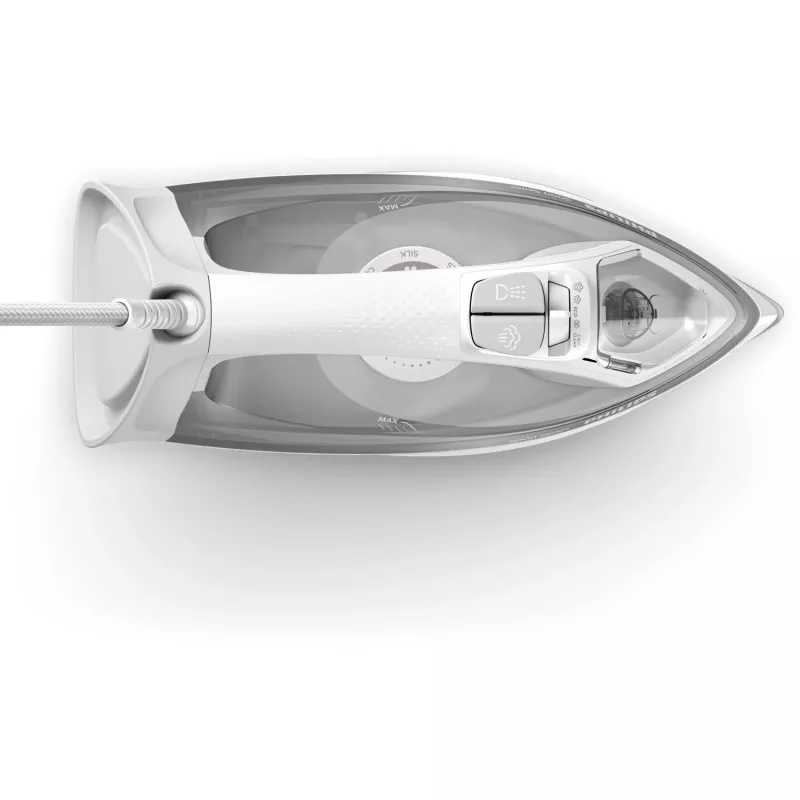 Philips 5000 seeria DST5010/10 triikraud Aurutriikraud SteamGlide Plus tallaga 2400 W Hall, Valge