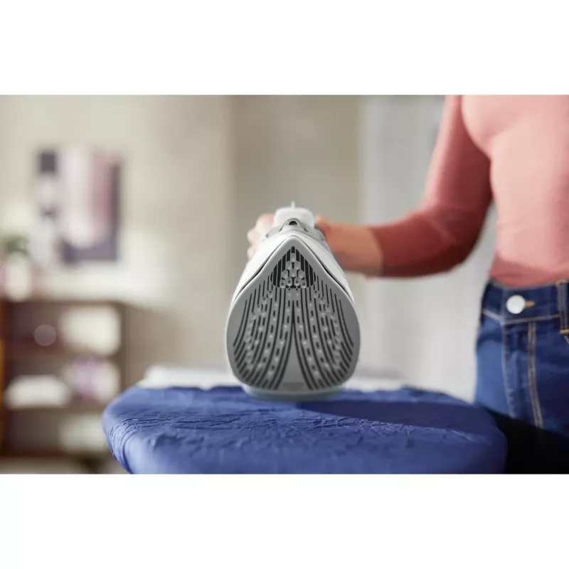 Philips 5000 seeria DST5010/10 triikraud Aurutriikraud SteamGlide Plus tallaga 2400 W Hall, Valge