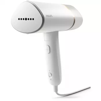 Käsiaurutaja Philips 3000 series STH3020/10 – 1000 W, 20 g/min pidev aur, 0,12 l eemaldatav paak, 2 m juhe, reisidisain, valge