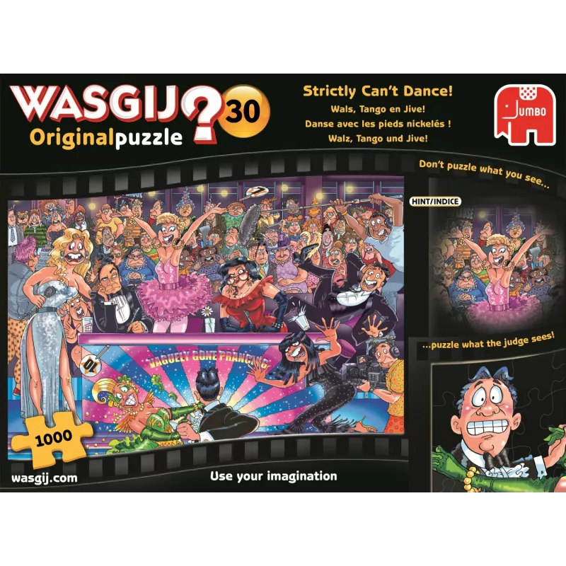 Jumbo Wasgij Original 30 pusle 1000 tk Koomiksid 1000 tk